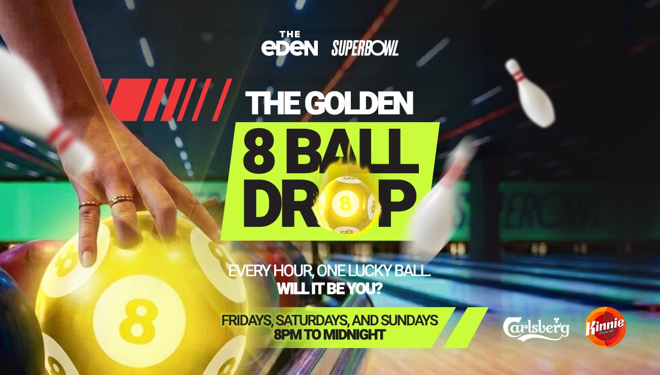 The Golden 8 Ball Drop